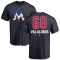 Eli Villalobos Name and Number Banner Wave T-Shirt - Navy