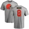 Elijah Moore Name & Number T-Shirt - Ash