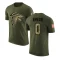 Emeka Emezie Legend Salute to Service T-Shirt - Olive