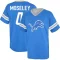 Emmanuel Moseley Los Name & Number Game Day V-Neck T-Shirt - Blue