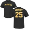 Endy Rodriguez Name & Number T-Shirt - Black