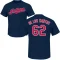 Enyel De Los Santos Name & Number T-Shirt - Navy