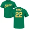 Eric Byrnes Name & Number T-Shirt - Green