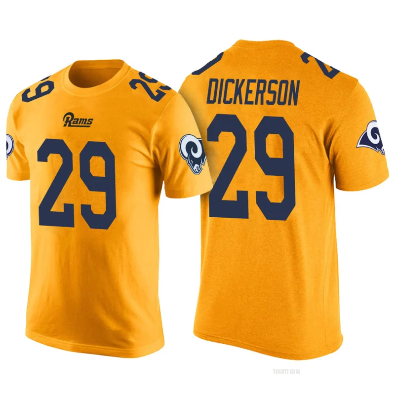 Eric Dickerson Legend Color Rush T-Shirt - Yellow - Tshirtsedge