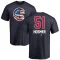 Eric Hosmer Name and Number Banner Wave T-Shirt - Navy