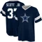 Eric Scott Jr. Name & Number Game Day V-Neck T-Shirt - Navy Blue