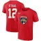 Eric Staal 2023 Stanley Cup Final Name & Number T-Shirt - Red