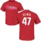 Erich Uelmen Name & Number T-Shirt - Red