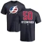 Evan Fitzpatrick Name and Number Banner Wave T-Shirt - Navy