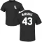 Evan Marshall Name & Number T-Shirt - Black