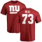 Evan Neal Name & Number T-Shirt - Red