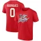 Evan Rodrigues 2023 Eastern Conference Champions Home Ice T-Shirt - Red