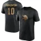 Fran Tarkenton 2020 Salute To Service Performance T-Shirt - Black