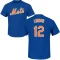 Francisco Lindor Name & Number T-Shirt - Royal