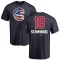 Frank Schwindel Name and Number Banner Wave T-Shirt - Navy