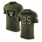 Fred Biletnikoff Legend Salute to Service T-Shirt - Olive