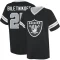 Fred Biletnikoff Name & Number Game Day V-Neck T-Shirt - Black