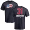 Frederik Andersen Name and Number Banner Wave T-Shirt - Navy