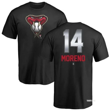 Gabriel Moreno Name & Number T-Shirt - Crimson - Tshirtsedge