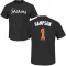 Garrett Hampson Name & Number T-Shirt - Black