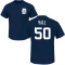 Garrett Hill Name & Number T-Shirt - Navy