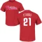 Garrett Stubbs Name & Number T-Shirt - Red