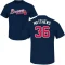 Gary Matthews Name & Number T-Shirt - Navy