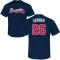 Gene Garber Name & Number T-Shirt - Navy