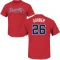 Gene Garber Name & Number T-Shirt - Red