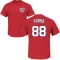 Gerardo Parra Name & Number T-Shirt - Red