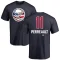 Gilbert Perreault Name and Number Banner Wave T-Shirt - Navy