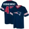 Glenn Gronkowski Name & Number Game Day V-Neck T-Shirt - Navy