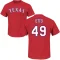 Glenn Otto Name & Number T-Shirt - Red