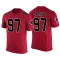 Grady Jarrett Legend Color Rush T-Shirt - Red