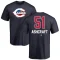 Graham Ashcraft Name and Number Banner Wave T-Shirt - Navy