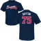 Grant Dayton Name & Number T-Shirt - Navy