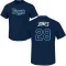 Greg Jones Name & Number T-Shirt - Navy