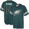 Greg Ward Midnight Name & Number Game Day V-Neck T-Shirt - Green