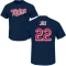 Griffin Jax Name & Number T-Shirt - Navy