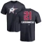 Guy Carbonneau Name and Number Banner Wave T-Shirt - Navy