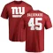 Habakkuk Baldonado Name & Number T-Shirt - Red