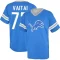 Halapoulivaati Vaitai Los Name & Number Game Day V-Neck T-Shirt - Blue