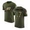 Harold Carmichael Legend Salute to Service T-Shirt - Olive