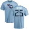 Hassan Haskins Name & Number T-Shirt - Light Blue