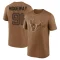 Hassan Ridgeway Legend 2023 Salute To Service Performance T-Shirt - Brown