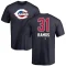 Henry Ramos Name and Number Banner Wave T-Shirt - Navy