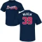 Hoyt Wilhelm Name & Number T-Shirt - Navy