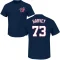 Hunter Harvey Name & Number T-Shirt - Navy