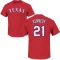 Ian Kennedy Name & Number T-Shirt - Red