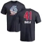 Ibou Badji Name and Number Banner Wave T-Shirt - Navy